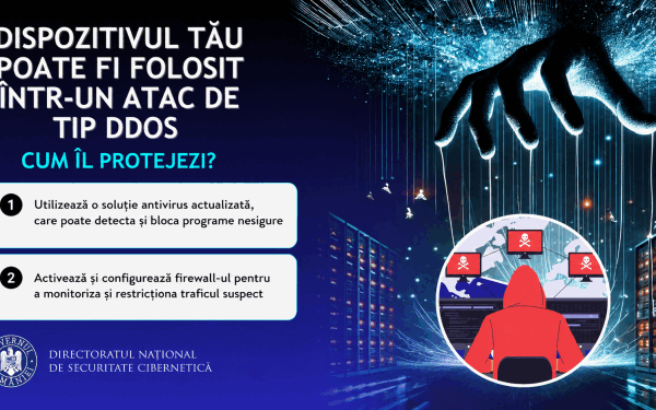 Telefonul tău, armă în atacuri cibernetice. Protejează-ți dispozitivul