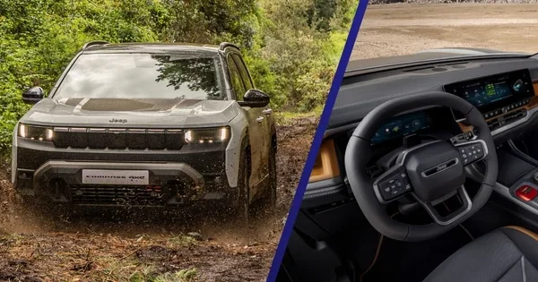 Noul Jeep Compass electric: design futurist, preț piperat