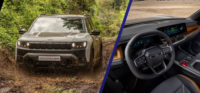 Noul Jeep Compass electric: design futurist, preț piperat