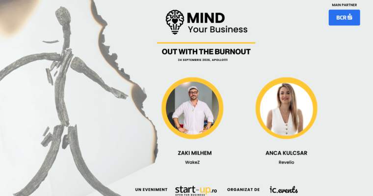 Startup-uri pentru sănătatea mintală pe scena Mind your Business