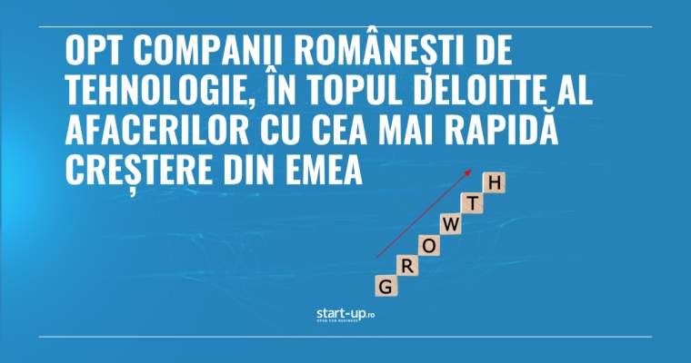Opt firme românești de tehnologie, campioane în creștere EMEA