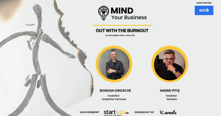 Investitorii și fondatorii vorbesc despre mintea lor la Mind your Business