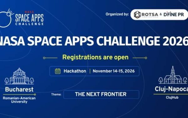 NASA Space Apps: Înscrieri deschise până pe 13 noiembrie