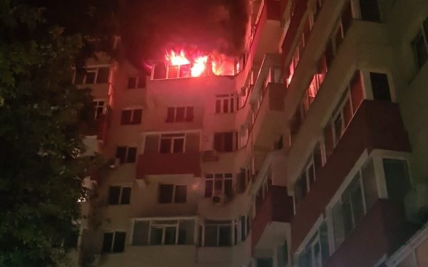 București: Incendii în serie pe Iuliu Maniu, un bărbat reținut