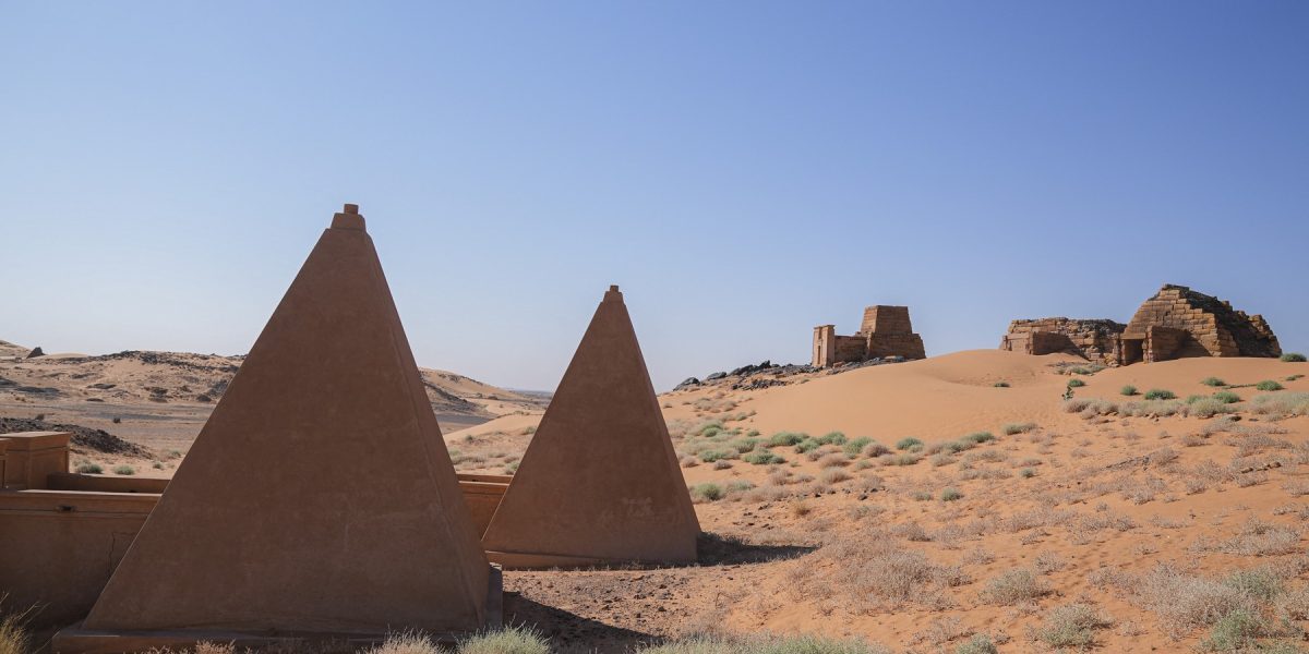 PIRAMIDELE din Meroe, amenințate de războiul din Sudan
