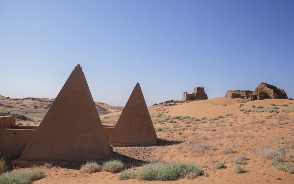PIRAMIDELE din Meroe, amenințate de războiul din Sudan