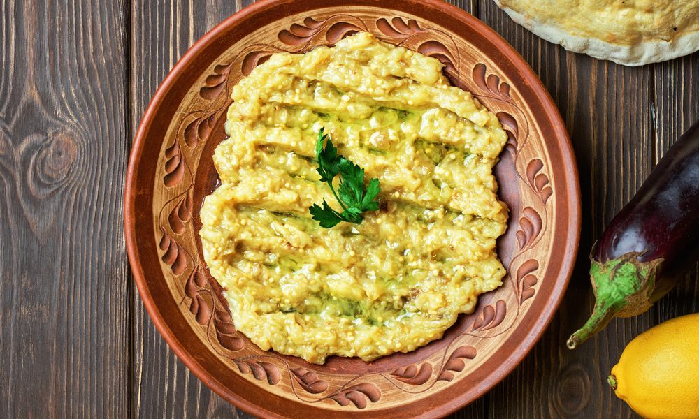 Salata de vinete cu mai puține calorii decât maioneza