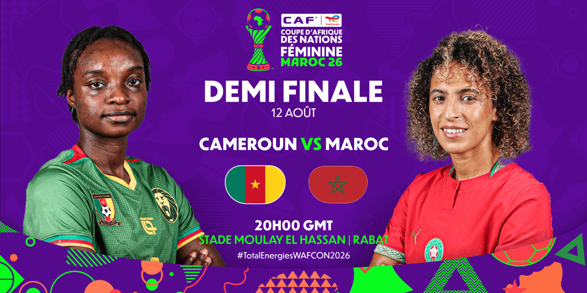 Maroc și Camerun, duel pentru finala CAN Feminin
