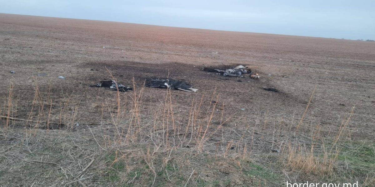 Republica Moldova: Explozie, foc și fragmente de dronă lângă Ucraina