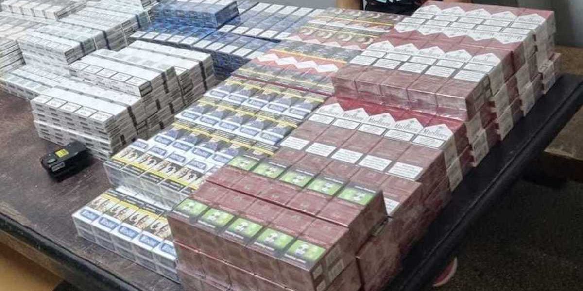 Vameșii din Buzău, contrabandă uriașă de țigări, ascunsă la pește