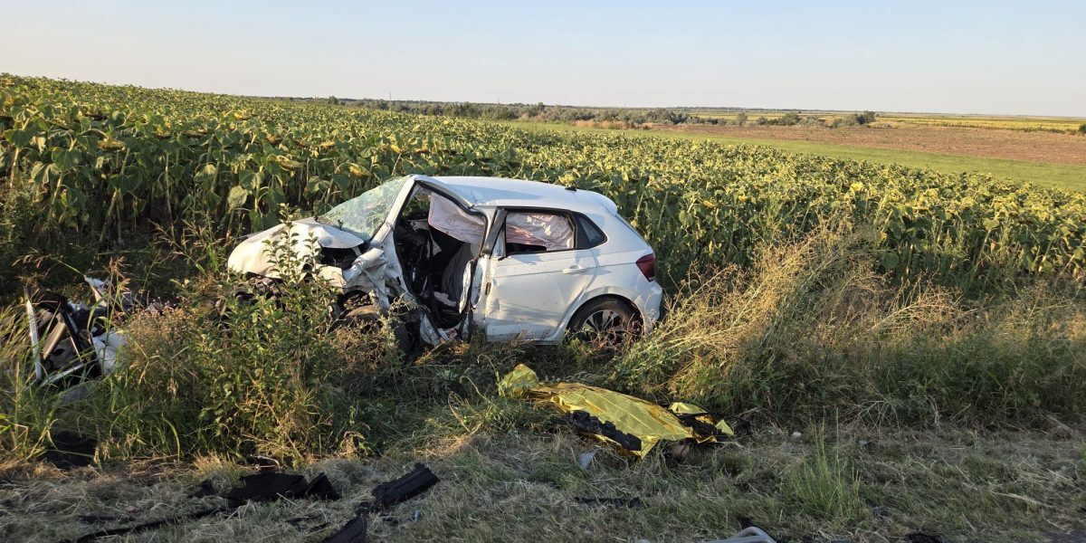 Brăila: Accident fatal la depășire, doi morți și răniți