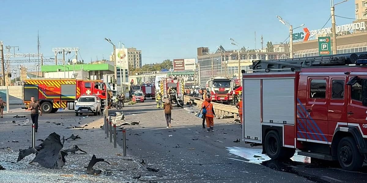 Atac cu drone: Rusia bombardează Ucraina, turn răcit lovit