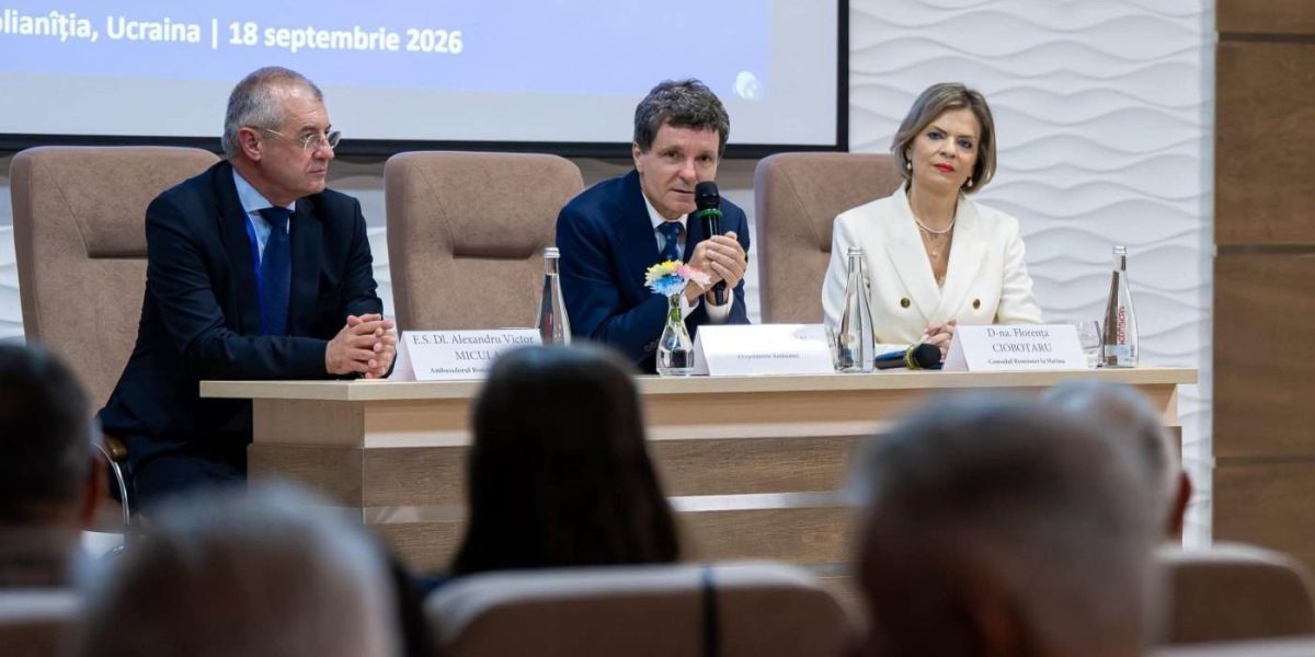 Nicuşor Dan, la românii din Transcarpatia: Drepturi discutate cu Zelenski