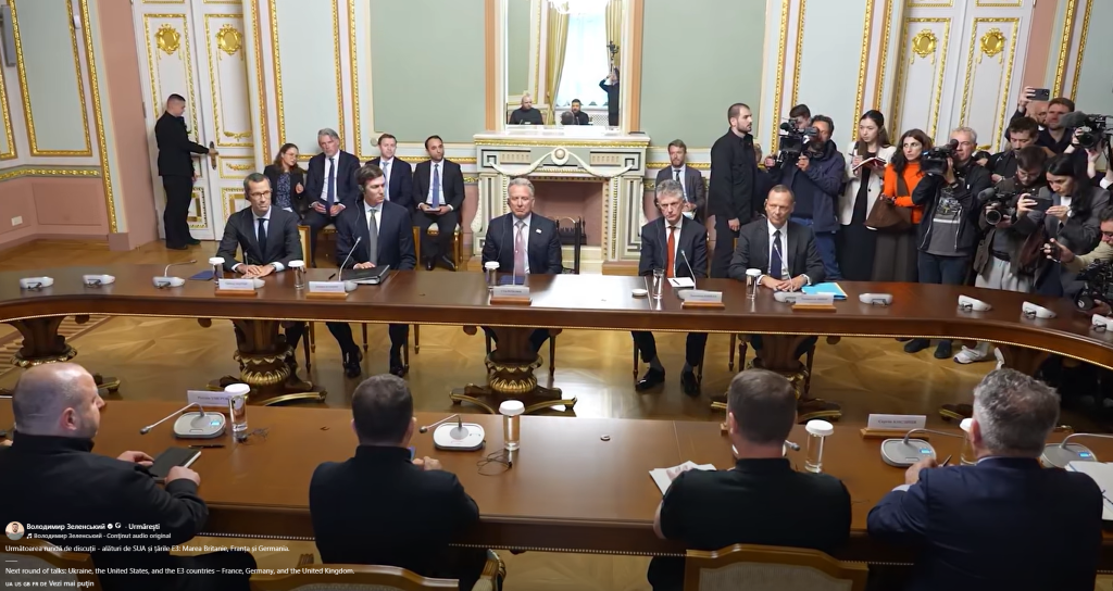 Zelenski, la masa cu emisarii lui Trump. Ce s-a discutat