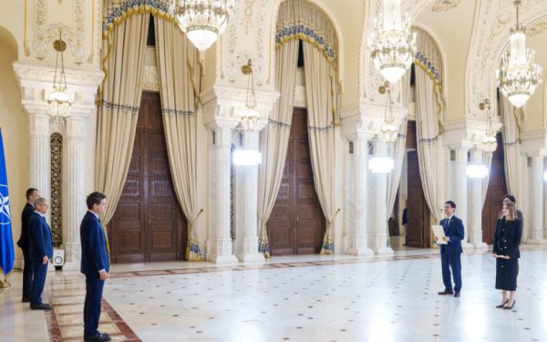 Nicuşor Dan, ambasadori noi la Cotroceni. Discuții economice
