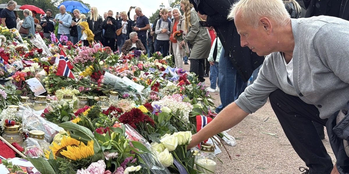 Oana Țoiu la funeraliile Regelui Harald al Norvegiei