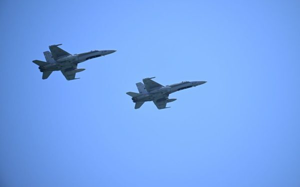 Aviație de luptă, alertă în Tulcea: F-18 spaniole interceptând lângă Ucraina