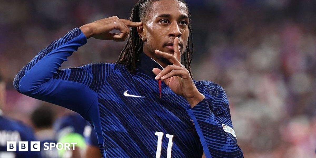Olise, dublă în Franța 4-1 Belgia