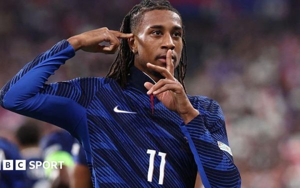 Olise, dublă în Franța 4-1 Belgia
