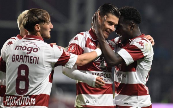 Rapid, 5 victorii! Dobre, autorul dublei, triumfă în SuperLigă