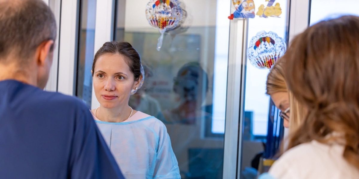 Mirabela Grădinaru, la Terapie Intensivă Nou-născuți Marie Curie