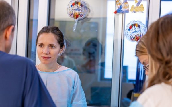 Mirabela Grădinaru, la Terapie Intensivă Nou-născuți Marie Curie