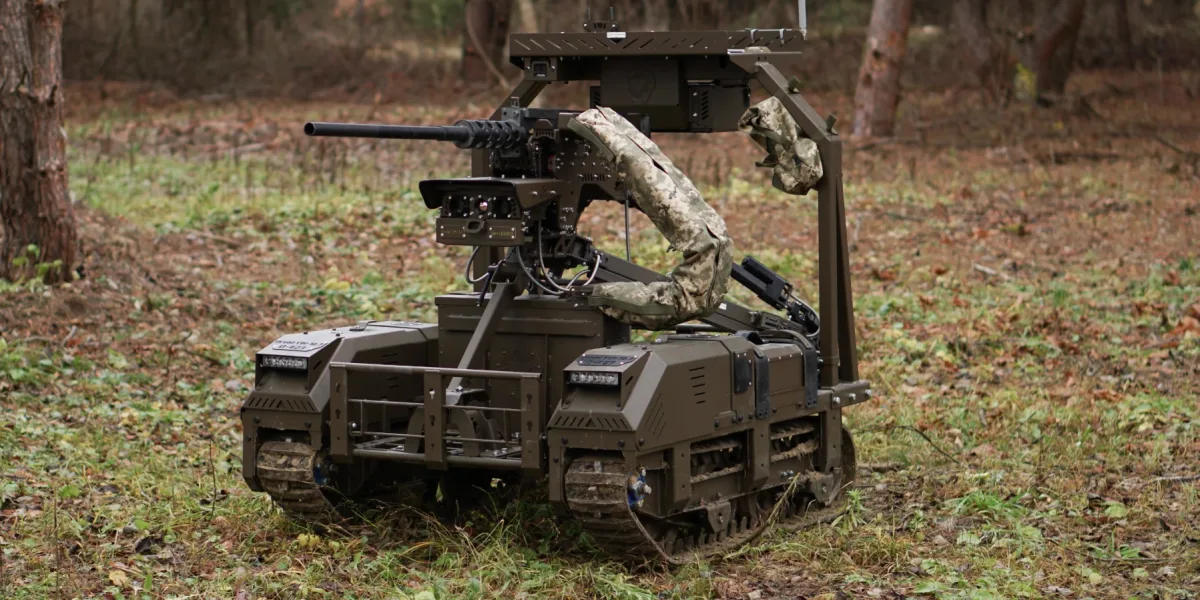 Ucraina: Robot contra dronă rusă, luptă pe câmpul de luptă VIDEO